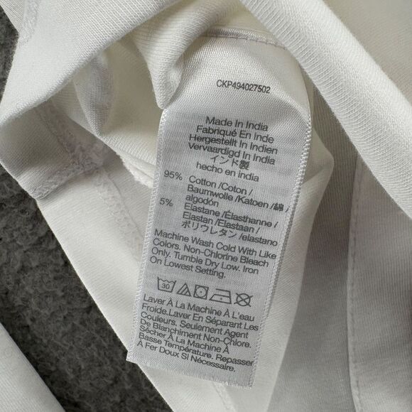 Madewell Ribbed Button-Front Cardigan Size XXS in white NWT cotton casual cute - Picture 13 of 16